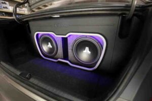 subwoofer passif sur voiture