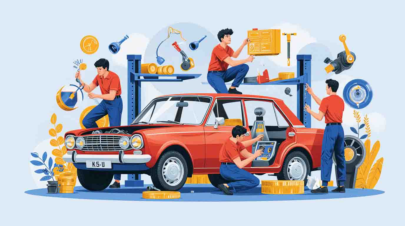 moderniser une vieille voiture avec la technologie actuelle