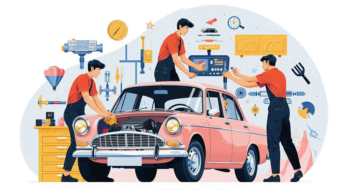 moderniser une voiture ancienne avec la technologie actuelle