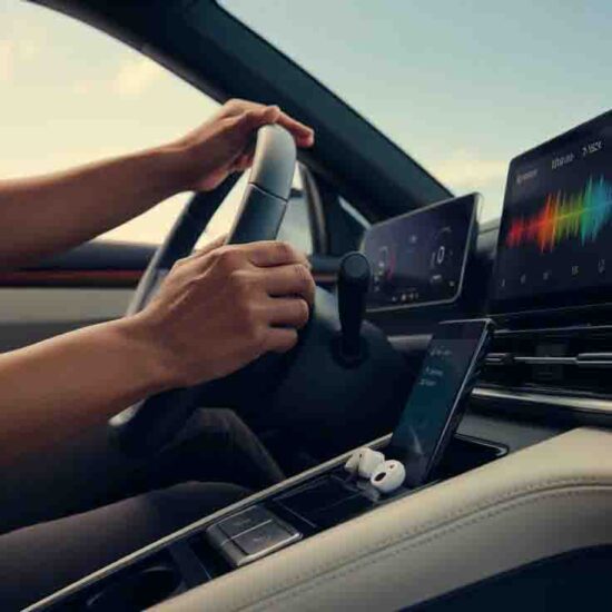 Streaming audio dans la voiture