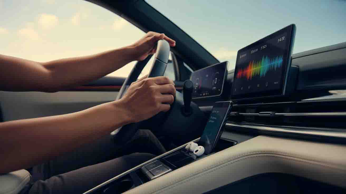 Streaming audio dans la voiture